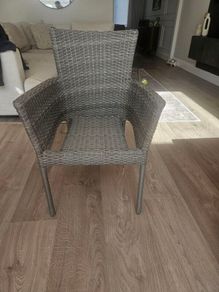 Garden chairs x 6