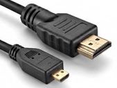 New 3m Gold Plated HDMI Male To Micro HDMI Male Cable Lead 4K, 3D, Ethernet #923
