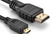 New 3m Gold Plated HDMI Male To Micro HDMI Male Cable Lead 4K, 3D, Ethernet #923