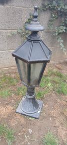 Cast iron lamps antique
