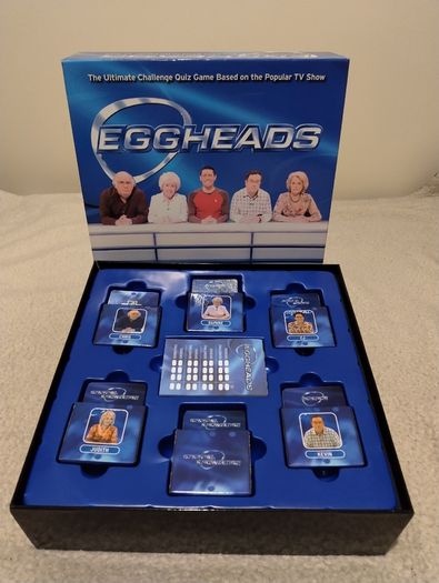 Eggheads Trivia Board Game