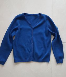 Royal Blue School Cardigan