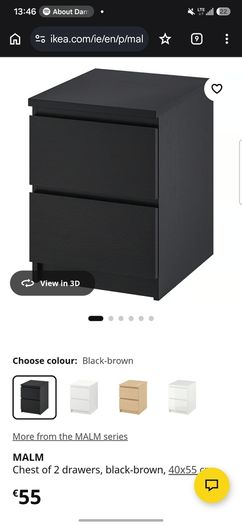 IKEA Malm Drawers
