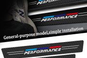 4Pcs M Performance Sport Car Carbon Stickers Threshold For BMW Logo Anti Scratch Door Sill Protector E36 E46 E39 E60 E90 X1X5 X3 X6 F10 F20 G20 M3 M4 M5