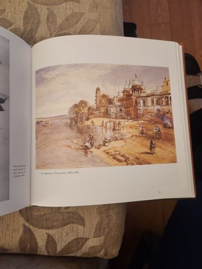 Visions Of India. The Sketchbook Of William Simpson 1859-62 By Mildred Archer. Introduction By Paul Theroux. Large Volume Hardback With Dustjacket In Good Condition.