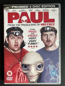 Paul. 2 Disc DVD Movie. Staring Simon Pegg and Nick Frost (from the produces of Hot Fuzz)
