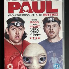 Paul. 2 Disc DVD Movie. Staring Simon Pegg and Nick Frost (from the produces of Hot Fuzz)