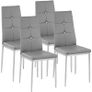 4 X Dining Leather Chairs ( 4 Colours) - Free Delivery Nationwide Image 2