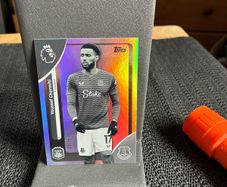 Youssef Chermiti /75 - Topps Premier League 25/26 B&W Rainbow Everton