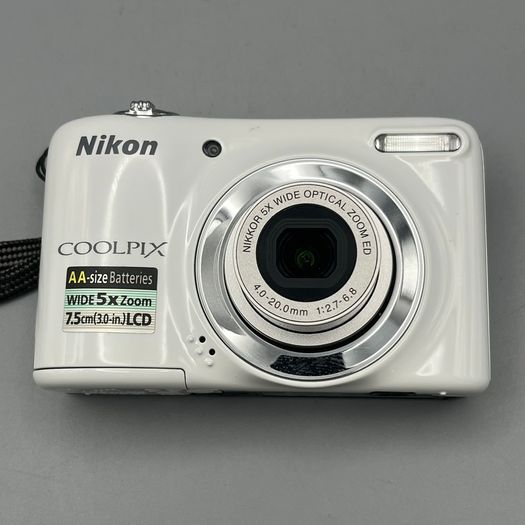 Nikon Coolpix L25 10.1MP Digital Camera White