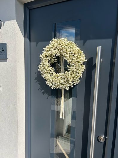 front door frame &  glass panel