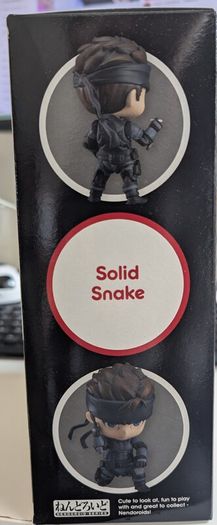 Good Smile Company Nendoroid 447 - Solid Snake (Metal Gear Solid) Figure