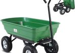Plastic garden trolley cart tilt - Free Delivery Nationwide