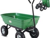 Plastic garden trolley cart tilt - Free Delivery Nationwide