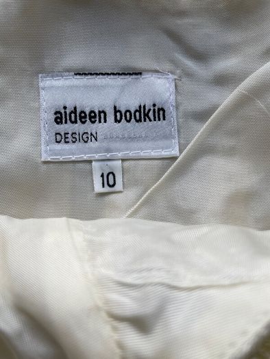 Vintage AIDEEN BODKIN  Bodice Style Silk Top - Size 10