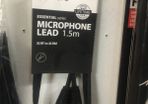 Microphone Lead 1.5 Meter