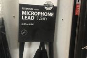 Microphone Lead 1.5 Meter