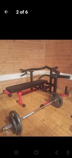 Bench Press & barbell