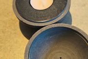 A cast with marble insert  4-in-1  paper wight ,candle holder, tea light holder, and A incense holder designed ball.