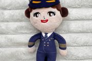 Emirates Airline Fly With Me Cabin Crew Amelia approx. 18 cm. Used Please see photos