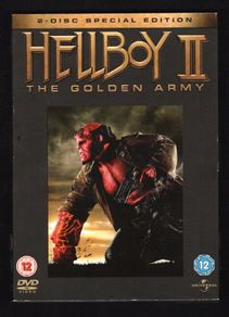 Hellboy 2 The Golden Army 2 Disc DVD Movie. Starting Ron Perlman, Selma Blair and Doug Jones
