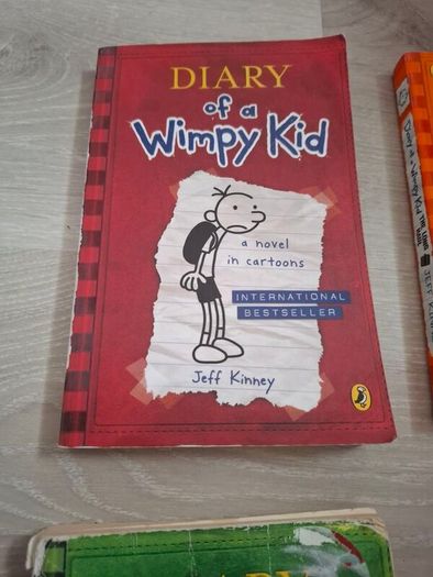 Diary of wimpy kids books
