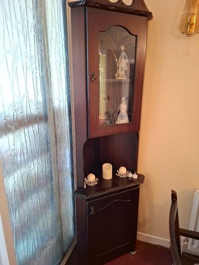 Mahogany Style Corner Unit