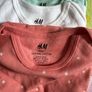 Baby bodysuits 3 pack H&M New Image 3
