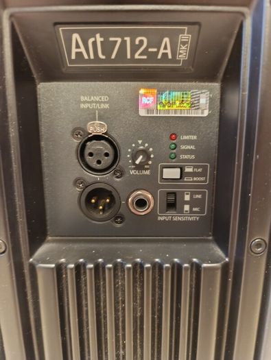 Rcf Art 712-a Mk Ii Active Speaker (12" Pa / Dj)