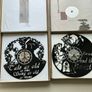 Beauty and The Beast Vinyl Clocks Image 4