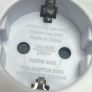 adaptor plugs - 3 pin plug in for 2 pin elec items Image 3