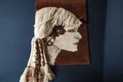 Vintage Desso Wool Wall Tapestry 1970s