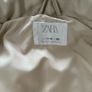 Zara Faux leather puffer gilet Image 3