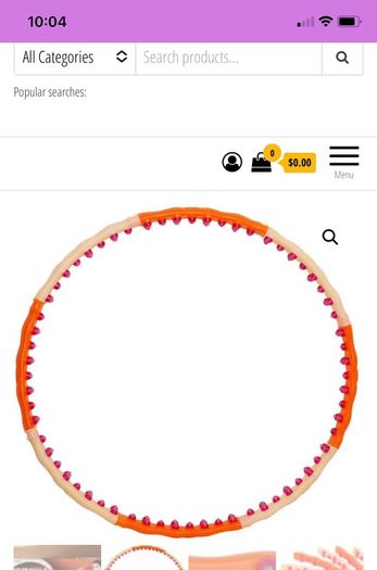 massage weight hula hoop
