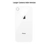 iPhone XR Replacement Back Glass Door Cover with Adhesive White Image 3