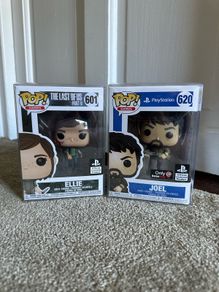Funko Pop! The Last of Us: Ellie #601 & Joel #620