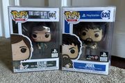 Funko Pop! The Last of Us Ellie #601 &amp; Joel #620