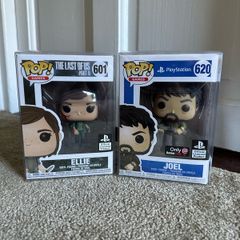 Funko Pop! The Last of Us Ellie #601 & Joel #620