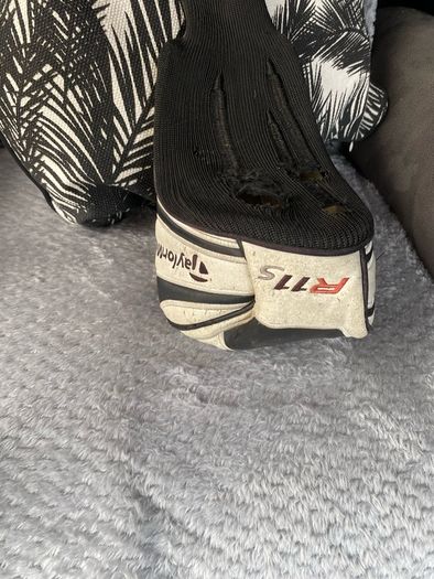 Taylor Made golf clubs left hand