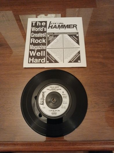 vinyl single ep. Metal hammer april 1987