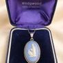 Vintage 1963 Wedgwood Sterling Silver Jasperware Necklace (With Original Box) Image 3