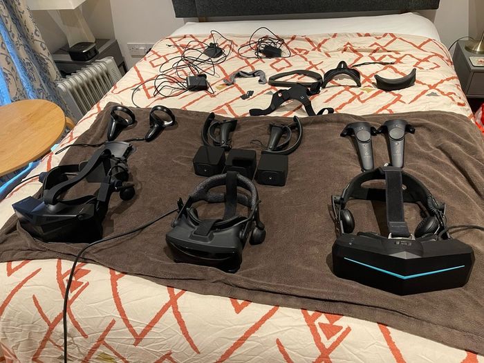 VR Headset lot: Valve Index, Pimax Crystal, Pimax 5k+