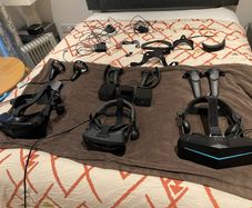 VR Headset lot: Valve Index, Pimax Crystal, Pimax 5k+