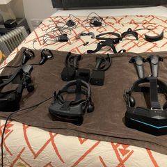 VR Headset lot: Valve Index, Pimax Crystal, Pimax 5k+