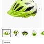 KED kids cycling helmet 53-58cm Image 6