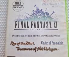 Final Fantasy XI Online Xbox360 Games Original
