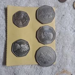 Multi sided coins.