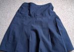 navy school skirt