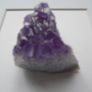 Amethyst in frame, Frame, Box frame, Crystals, Home decor, Gift, Feb birthstone, Amethyst  cluster Image 7