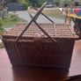 Picnic set with plastic cups bowls plates cutlery, D18 Image 2